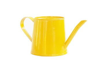 mini yellow watering can