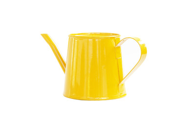 mini yellow watering can