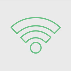 Wifi Wireless Technolgy Online Newtwork Icon Vector Concept