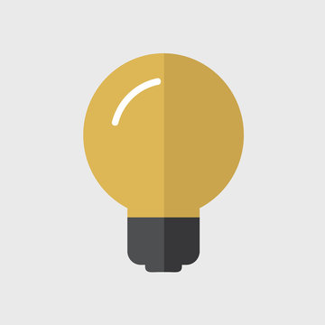 Lightbulb Ideas Creativity Development Icon Symbol Vector