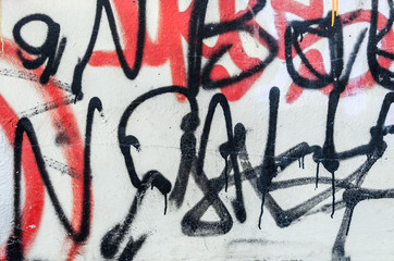 Hintergrund Graffiti