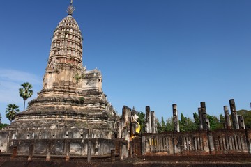 wat Phra Si Ratana Mahaphat, Si Satchanalai, Thailand