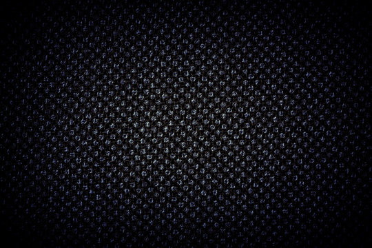 Black linen pattern