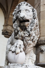 Sculpture - lion of florence