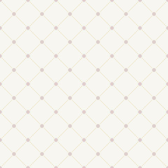 Geometric Modern Vector Seamless Pattern