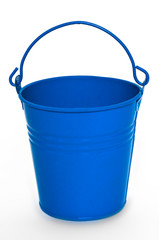 Tin bucket.