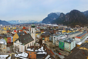 Fototapeta na wymiar Town Kufstein in Austria