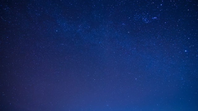 Time Lapse Geminid Meteor Shower And Milky Way (2 shot)