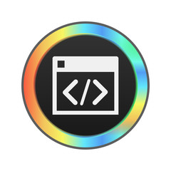 Colorful Web Icon