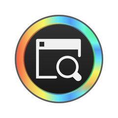 Colorful Web Icon