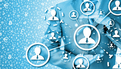 protect social connection concept