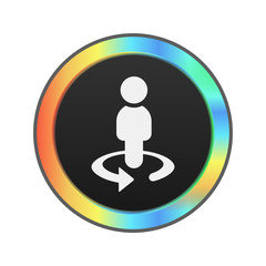 Colorful Web Icon