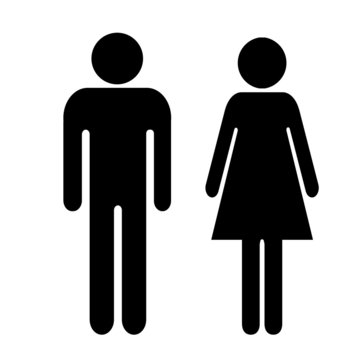 Vector Man and Woman  sign