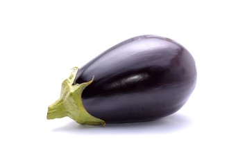 Eggplant isolated on white background