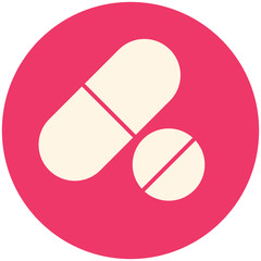 Vitamin pill icon