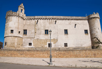 Ducal Castle of Torremaggiore. Puglia. Italy.