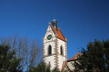 Fototapeta na wymiar Kirchturm Senden