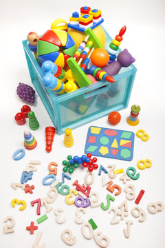 box with toys