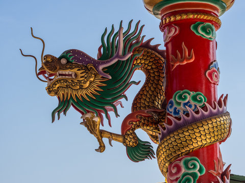 Chinese temple in Ang Sila, Chonburi, Thailand