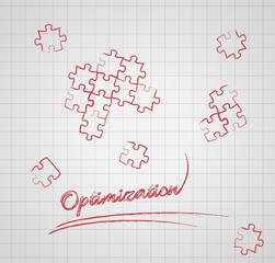 optimization with puzzle pieces