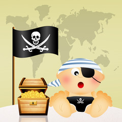 baby pirate