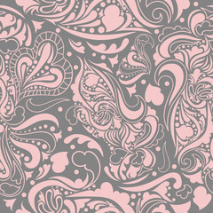 Vintage pink pattern