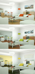 moderne Wohnung Interieur Design