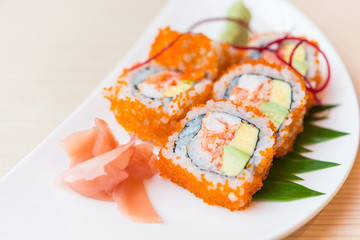 California roll sushi maki