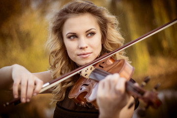 Portrait of musician