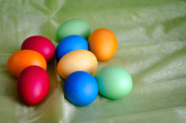 Frohe Ostern, bunte Ostereier