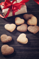 Heart shape cookies