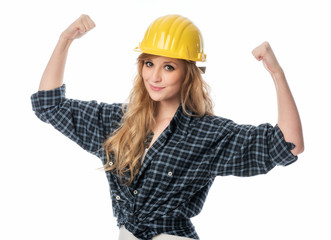 Kraftvoller Handwerker