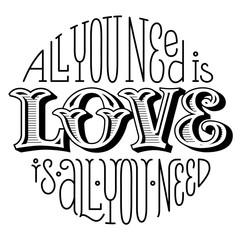 lettering-all-you-need-is-love