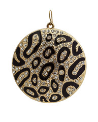 Brightly decorated pendent.