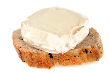 Tartine avec du fromage de chèvre