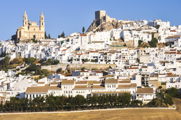 Obraz premium White town of Olvera, Cadiz (Spain)