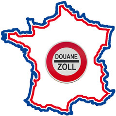 frontières tricolores, contrôles douaniers