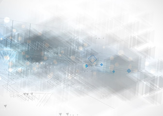 abstract technology background Business & development direction