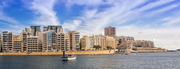 malta skyline sliema