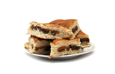 Pie-stuffed pastries. Photo.