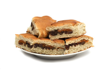 Pie-stuffed pastries. Photo.