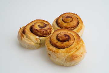 tasty cinnamon buns ready