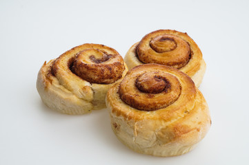 tasty cinnamon buns ready