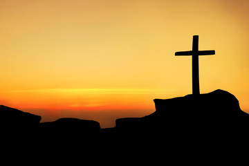 The cross on the mountain