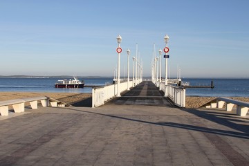 Obraz premium jetée thiers, arcachon , gironde