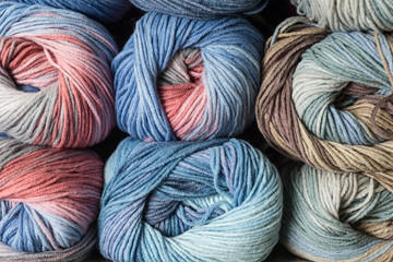 colorful yarn