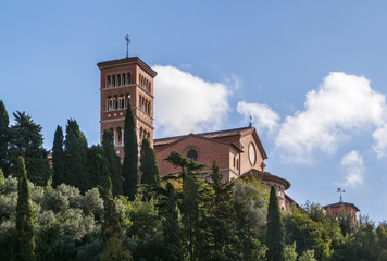 Fototapeta na wymiar Church of Sant'Anselmo, Rome