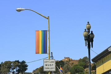 Drapeau gay friendly, San francisco