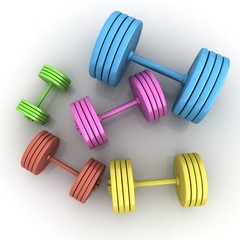 Fitness dumbbells