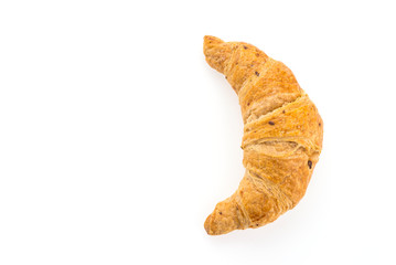 Croissant isolated on white background
